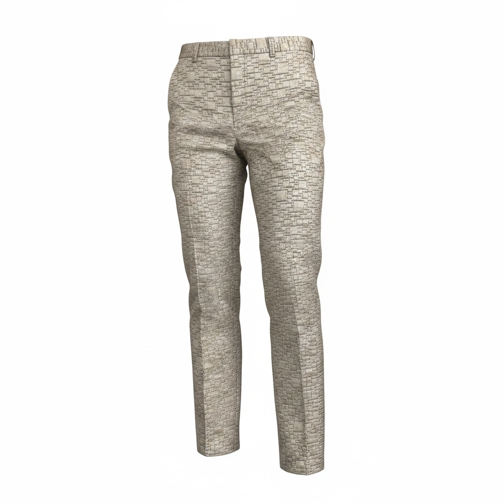 Scanlan Theodore Metallic Jacquard Trousers
